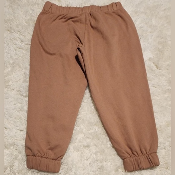 A NEW DAY Camel Oversized Sweatpant Waist and Ankles 2 side pockets Sz Large EUC - Picture 2 of 8